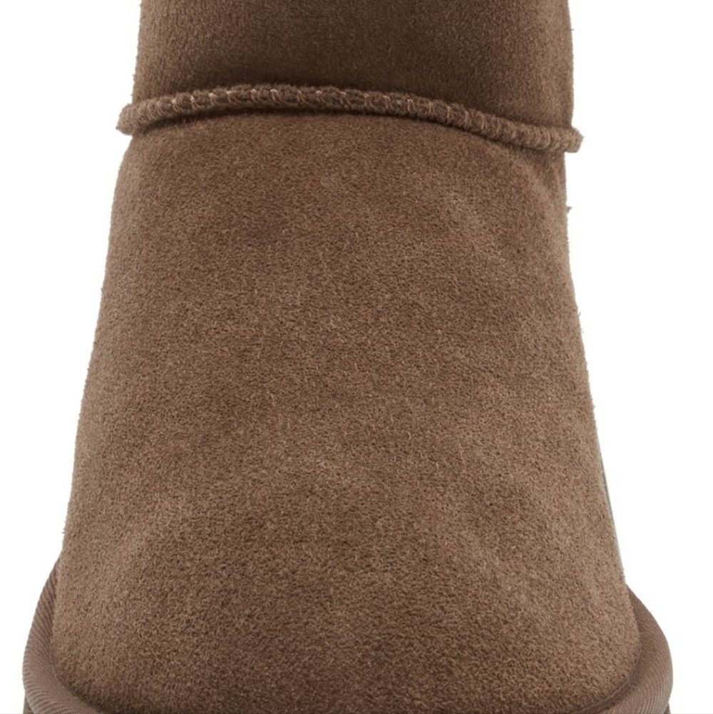 UGG Women's Brown Suede Platform Shoes